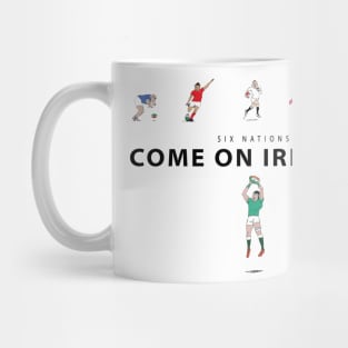 Six Nations - Come on Ireland Mug